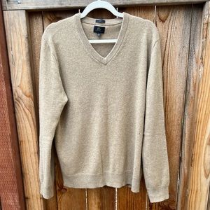 J crew cashmere v cut sweater